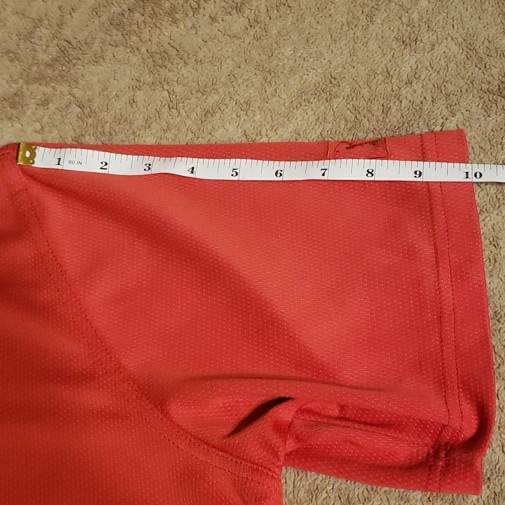 Pga Tour Red Large Mens Polo - Picture 7 of 10